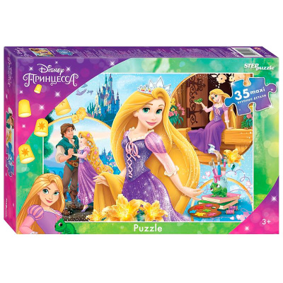Пазл Puzzle 35 Maxi Рапунцель Step Puzzle 91270